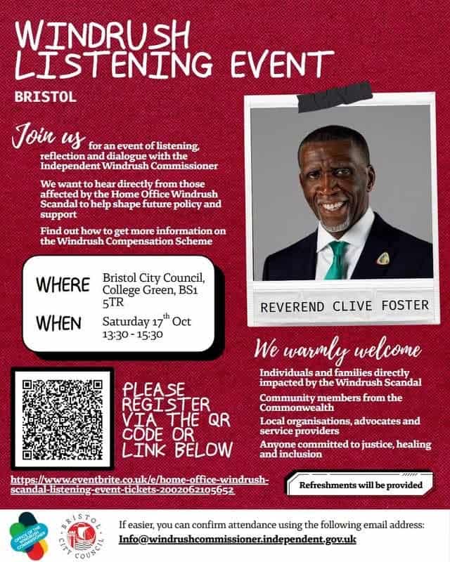 Home Office Windrush Scandal Listening Event
